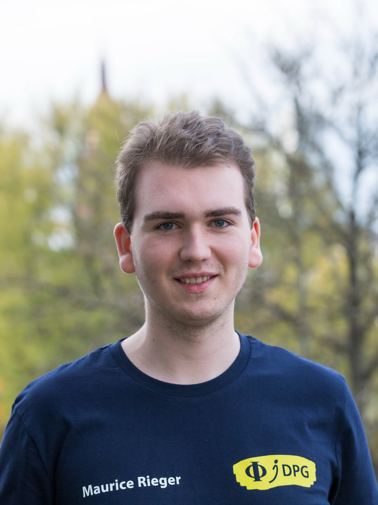 Maurice Rieger Vorstandsmitglied für Berufsvorbereitung — DPG